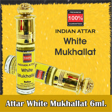 White Mukhallat 6ml Rollon  Pack