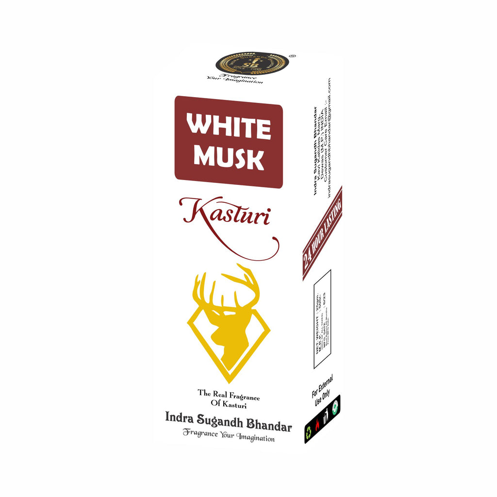 Shahi White Musk 15ml Rollon Cubic Fancy Pack – Indra Sugandh Bhandar