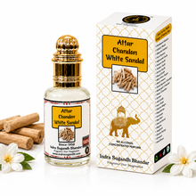 White Sandal Attar for Men & Women – Premium Chandan Sandalwood Non-Alcoholic Perfume Oil