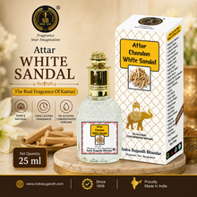 White Sandal Attar for Men & Women – Premium Chandan Sandalwood Non-Alcoholic Perfume Oil
