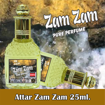 Zam Zam Original Blended Itra Pure Perfume 25ml Rollon Pack