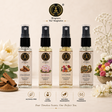 Attar Spray Set 16 x 10ml Perfume Sprays (160ml Total) | 100% Alcohol-Free Attar Perfume | Long-Lasting Natural Fragrance for Pooja, Namaz, Worship & Daily Use