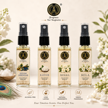 Attar Spray Set 16 x 10ml Perfume Sprays (160ml Total) | 100% Alcohol-Free Attar Perfume | Long-Lasting Natural Fragrance for Pooja, Namaz, Worship & Daily Use