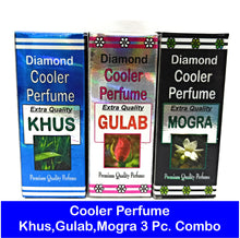 Cooler Perfumes Khus Gulab Mogra 22ml Each 3 Pc. Combo Pack
