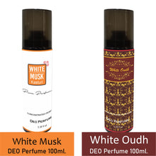 Perfume Spray For Men|Women Pure White Musk & White Oudh|Oud 100 ML  2 Piece Combo Pack