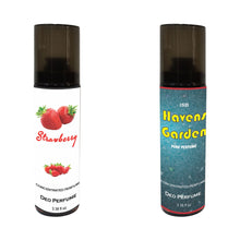 Perfume Spray For Men|Women Strawberry & Heavens Garden 100 ML  2 Piece Combo Pack