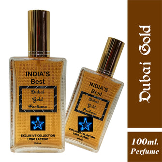 Perfume For Unisex Dubai Gold Perfume Spray 100 ML Spray Pack