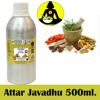 Indain Best Javadhu Powder Beige  500ml With Free RollOn  Pack