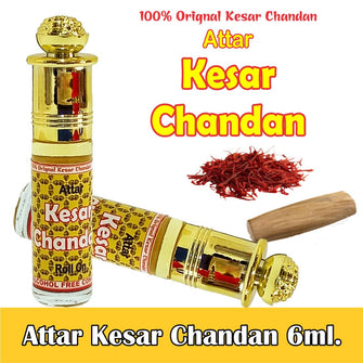 Kesar Chandan Perfume To Relax & Refresh Your Mind 6ml Rollon  Pack