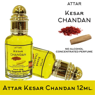 Natural Kesar Chandan  12ml Rollon  Pack