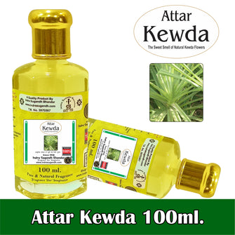 Rich & Divine Kewda|Kewra 100ml With Rollon  Pack