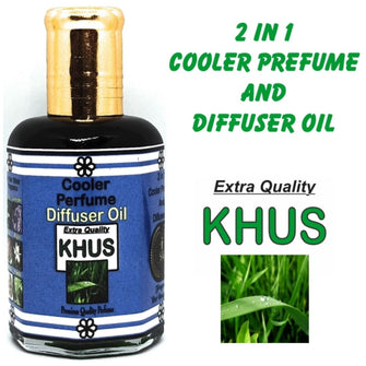 Multipurpose Cooler Perfume & Diffuser Oil Premium Khus 25ml Pack