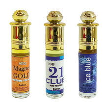 MAGNET GOLD, 21 CLUB & ICE BLUE 6ml Rollon 3 Pc. Combo Pack