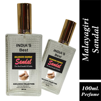 Perfume Spray For Men|Women|Pooja Use Real and Classic Malayagiri Chandan 100 ML Spray Pack