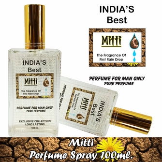 Perfume For Unisex Mitti Perfume Spray 100 ML Spray Pack