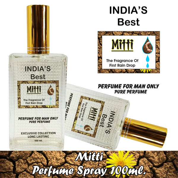 Perfume For Unisex Mitti Perfume Spray 100 ML Spray Pack – Indra