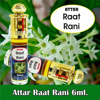 Natural Raat Rani 6ml Rollon  Pack