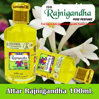 The Divine Rajnigandha 100ml With Rollon  Pack