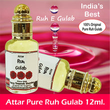 Natural Series Pure Ruh E Gulab Oil  12ml Rollon  Pack