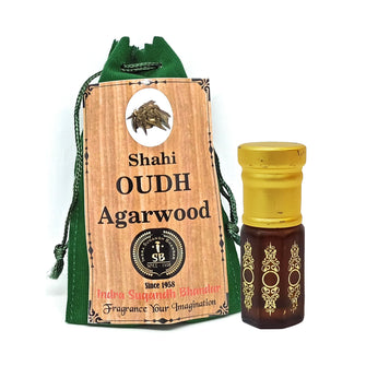 World Best Oudh|Agarwood 3ml Rollon Wooden Pack