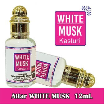 White Musk Kasturi  12ml Rollon  Pack